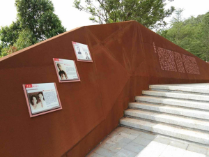 襄阳耐候钢挡土墙
